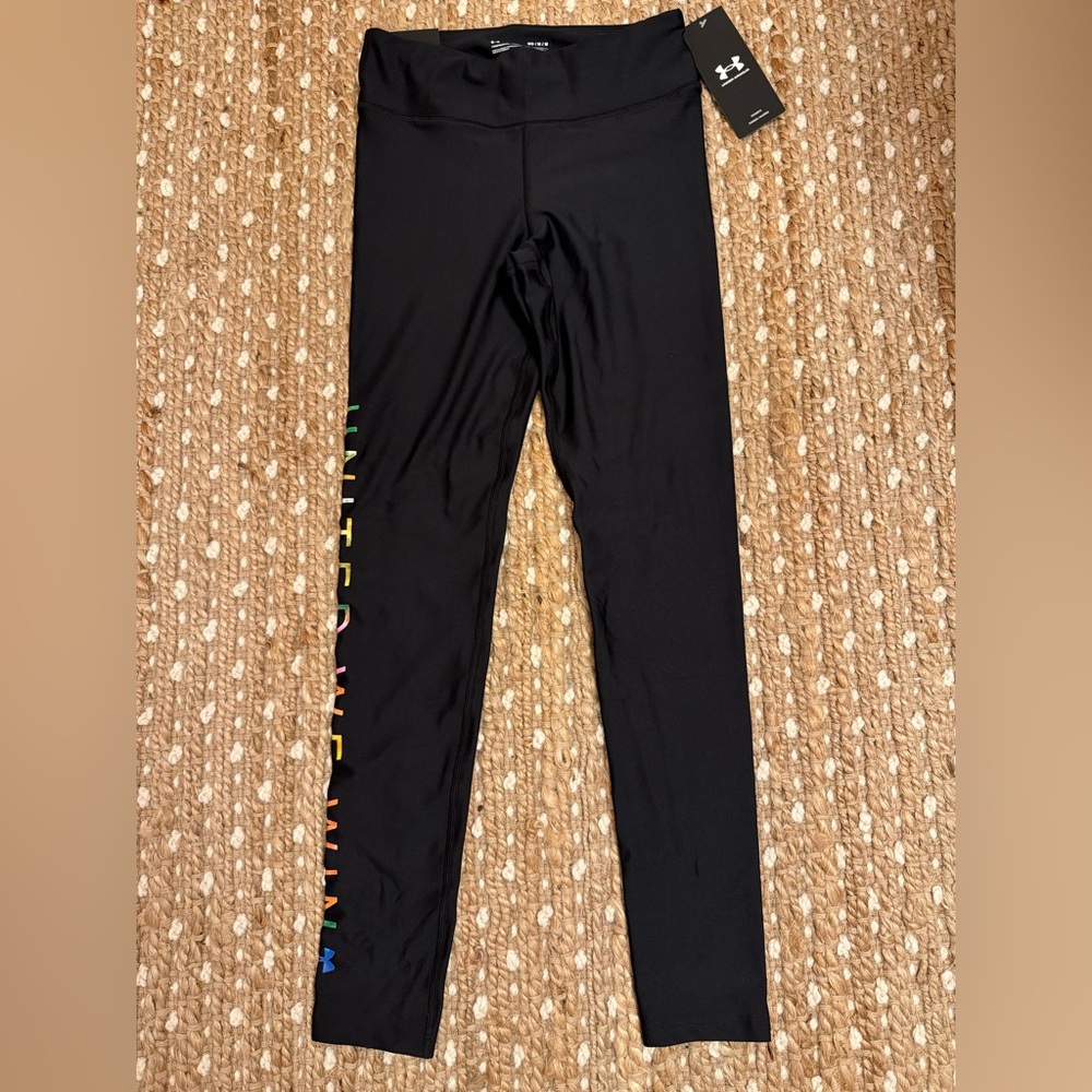 Under Armour United We Win Black Leggings